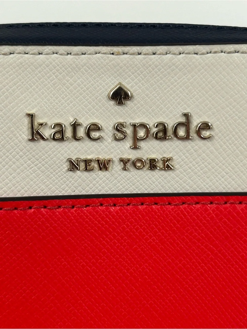 Kate Spade Daisy Vanity Case Color-block Red Multi Crossbody Bag